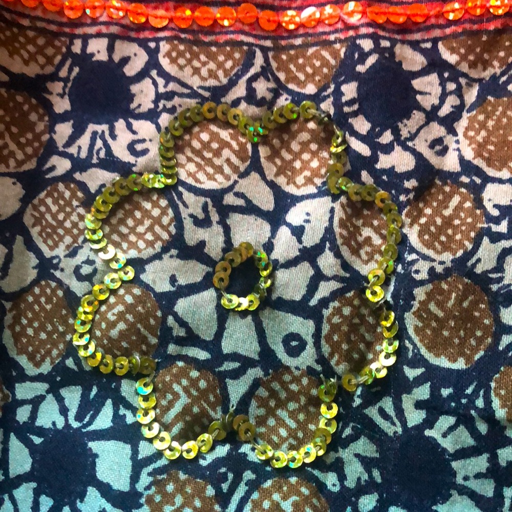 Kaktus Vintage Aline skirt, Multicolor skirt with small detail of mini S… - Picture 11 of 16